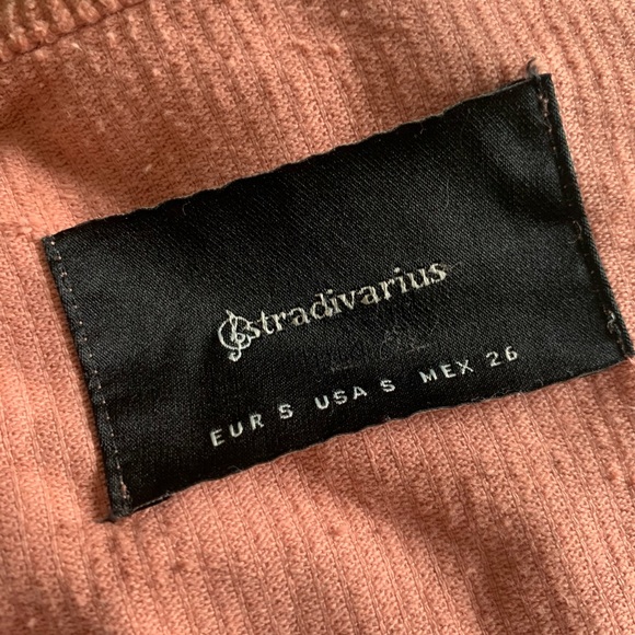Coral pink Corduroy jacket - Picture 7 of 7